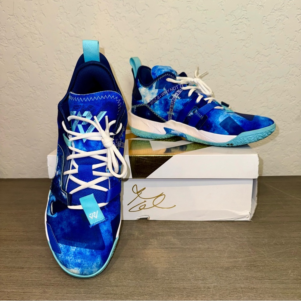 Jordan Why Not Zero.4, Men’s, Blue/White, Size 10.5